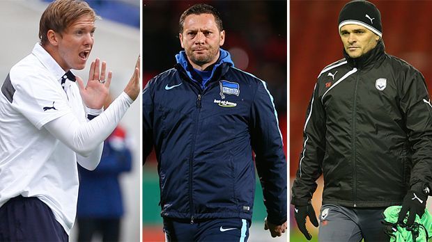 
                <strong>Top Ten der jüngsten Trainer in den europäischen Top-Ligen</strong><br>
                Im Abstiegskampf beweist 1899 Hoffenheim Mut und setzt nach dem Rücktritt von Trainer Huub Stevens auf den im Herren-Bereich völlig unerfahrenen Julian Nagelsmann (li.). Der gebürtige Bayer wird der jüngste Bundesliga-Coach aller Zeiten. Doch wie sieht's im internationalen Vergleich aus? ran.de hat sich in den fünf großen Ligen Europas umgeschaut und die Top Ten der aktuell jüngsten Trainer aufgestellt (Stand: 11. Februar 2016).
              