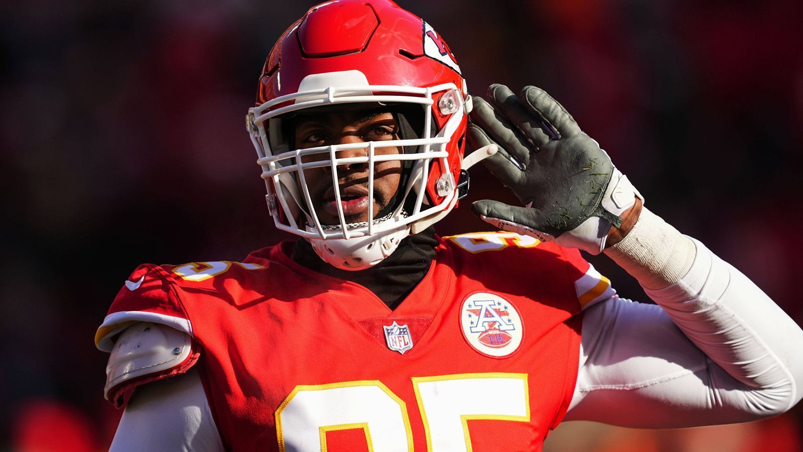 
                <strong>Chris Jones</strong><br>
                Position: Interior Defensive LinemanTeam: Kansas City Chiefs
              