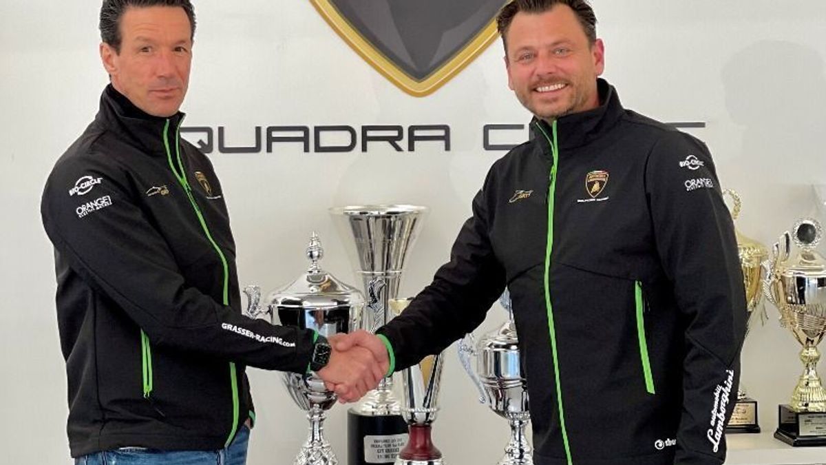 Teamchef Grasser (re.) mit Teammanager und Sportchef Manuel Reuter