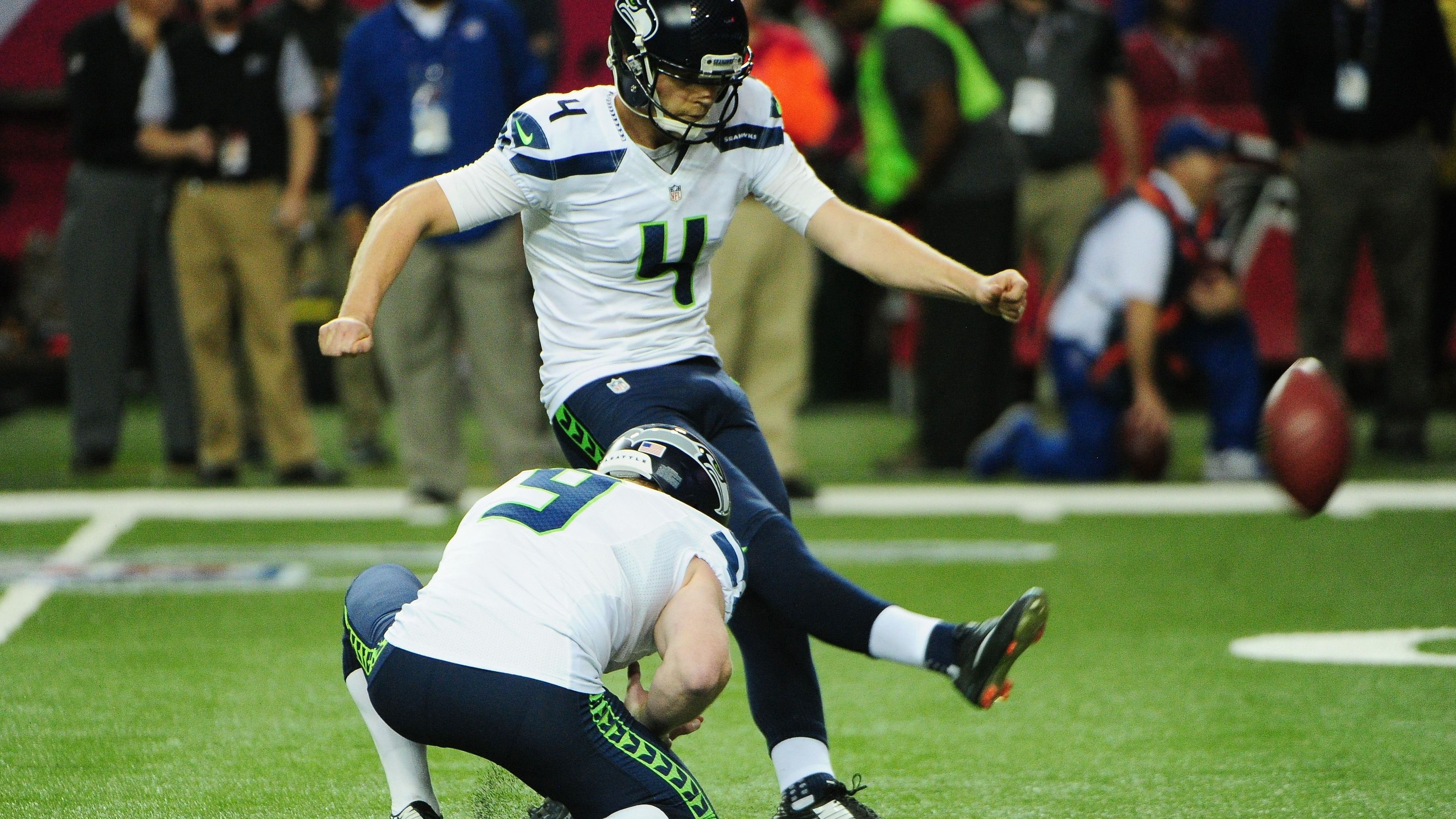 <strong>Platz 22: Stephen Hauschka</strong> <br> Field Goal Quote: 85,161 Prozent<br> Aktiv von: 2008 – 2020 <br> Teams: Jaguars, Bills, Seahawks, Broncos, Ravens