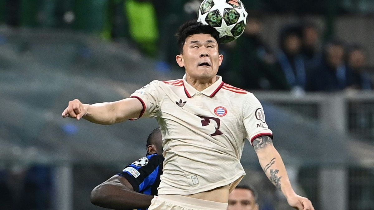 Min-Jae Kim im Trikot des FC Bayern München