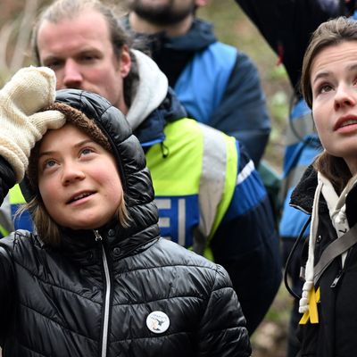 Greta Thunberg in Lützerath