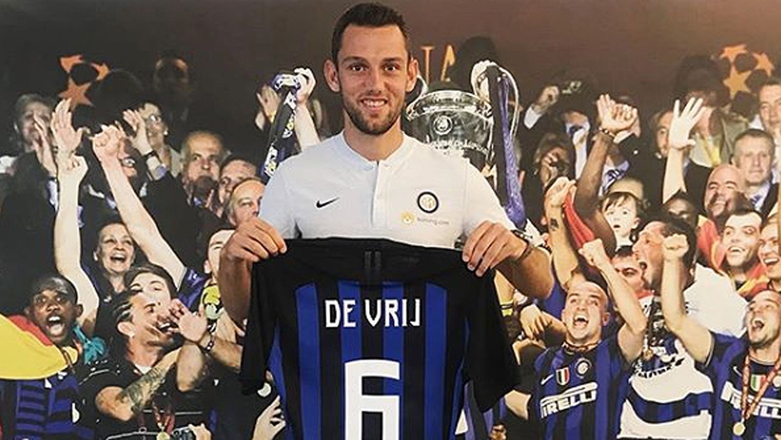 
                <strong>Stefan de Vrij (Inter Mailand)</strong><br>
                Rückennummer: 6Transferiert von: Lazio Rom
              