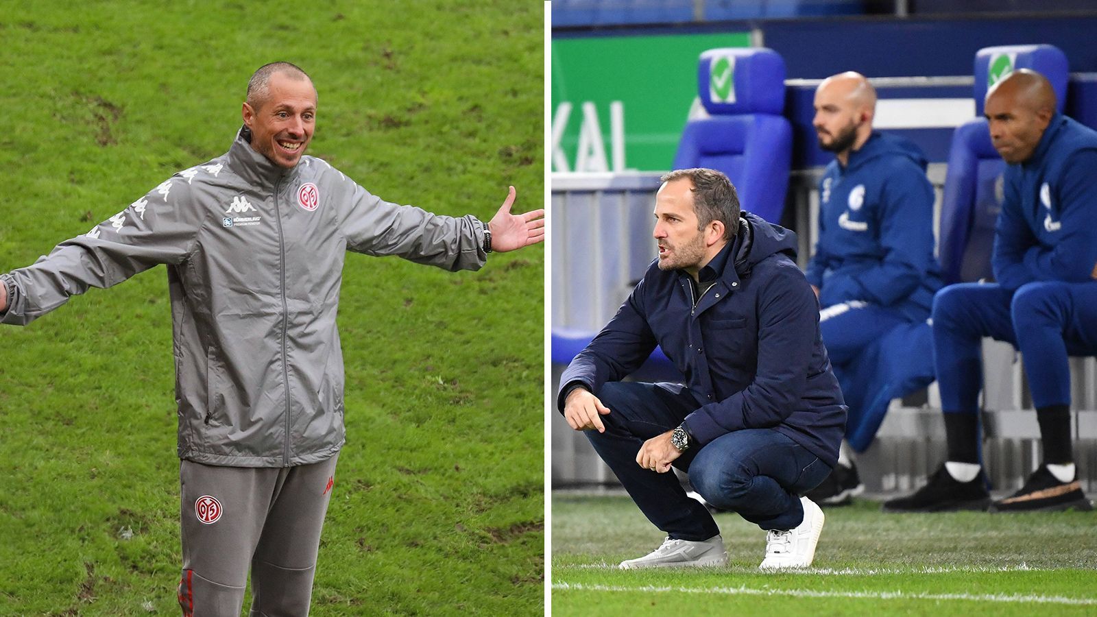 
                <strong>Die Trainer: Zwei Neue, beide ohne Erfolge in der Liga</strong><br>
                Beide haben ihren Trainer bereits gewechselt. Bei Mainz folgte Jan-Moritz Lichte auf Achim Beierlorzer, bei Schalke beerbte Manuel Baum den entlassenen David Wagner. Lichte, vorher Co-Trainer bei den 05ern, wartet auf seinen ersten Punkt. Baum hat zumindest gegen Union Berlin und den VfB Stuttgart gepunktet, muss aber spätestens jetzt liefern. Für beide Trainer ist dieses Spiel richtungsweisend.
              