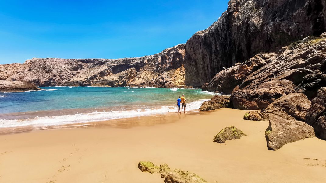 Traumstrand an der Algarve: Ab sofort herrscht Lärmverbot.