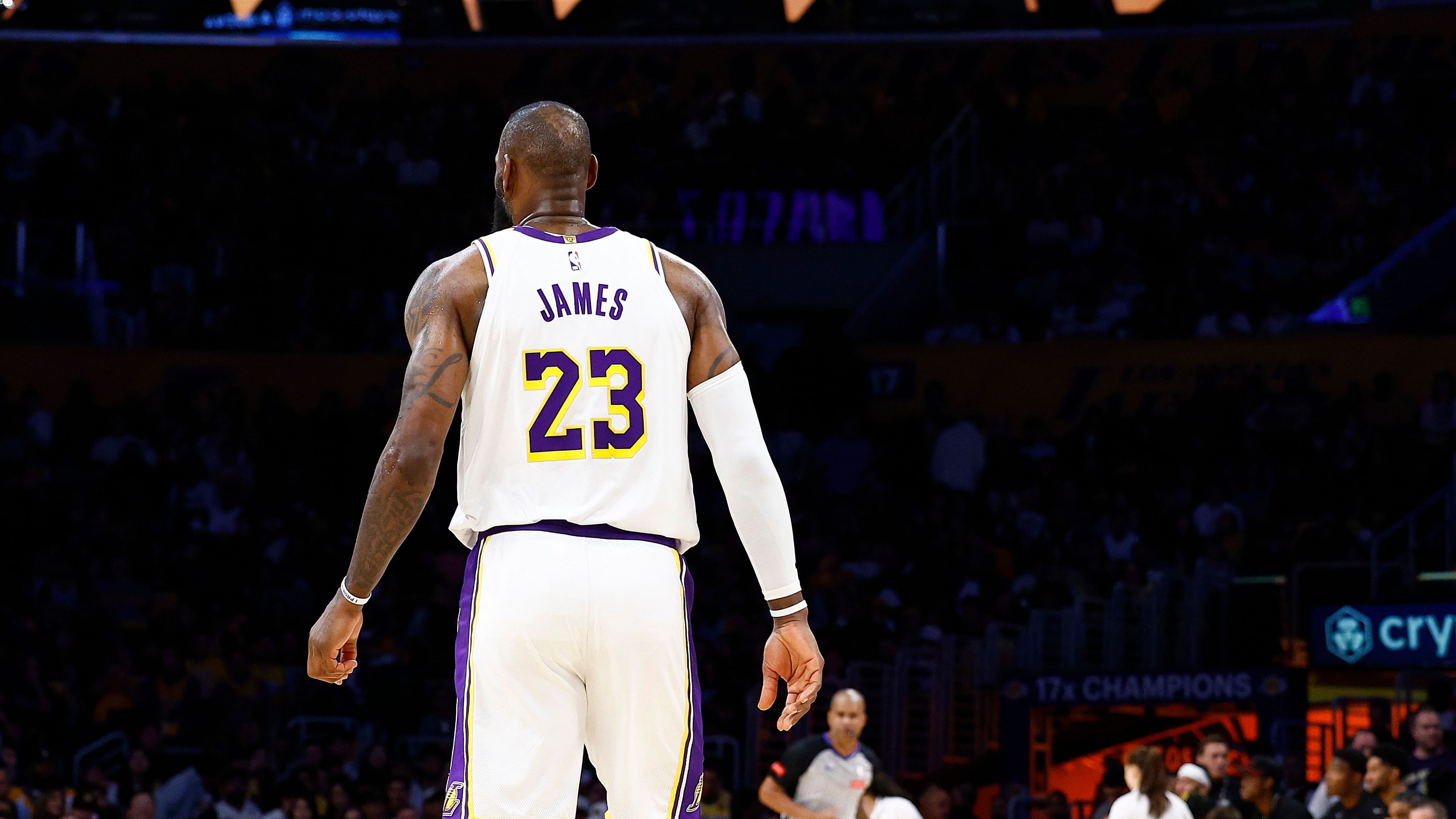 <strong>Third Team: LeBron James</strong><br>- Team: Los Angeles Lakers<br>- Position: Shooting Forward
