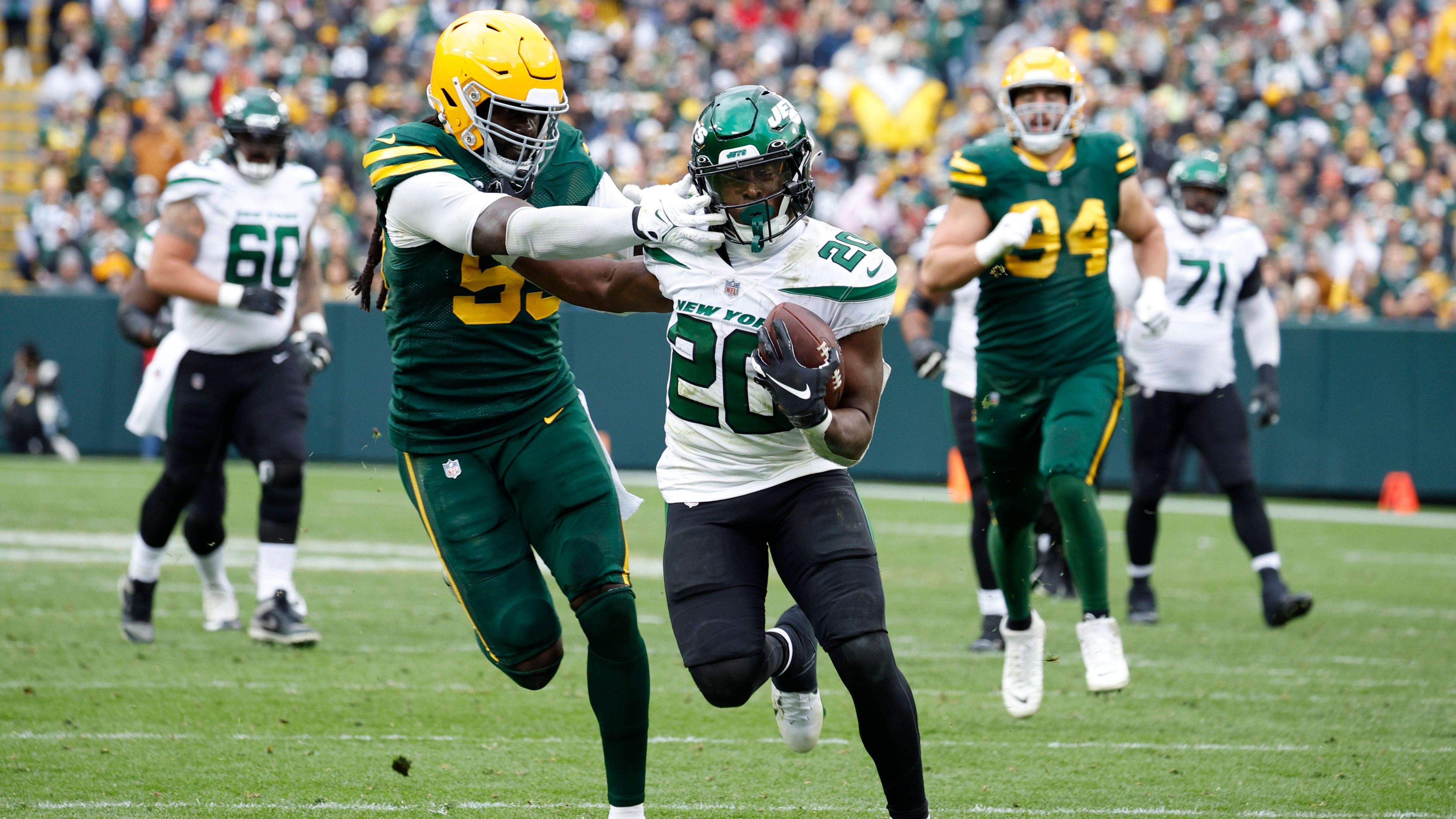 <strong>18. Platz (geteilt):</strong> Breece Hall (New York Jets)<br><strong>Overall-Bewertung:</strong> 84