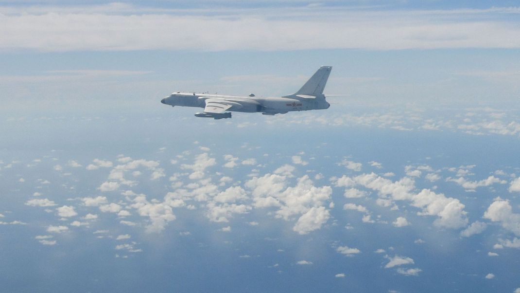 Vorbote eines chinesischen Angriffs auf Taiwan? Die Insel im Westpazifik hat binnen eines Tages mehr als 30 chinesische Militärflugzeuge registriert.