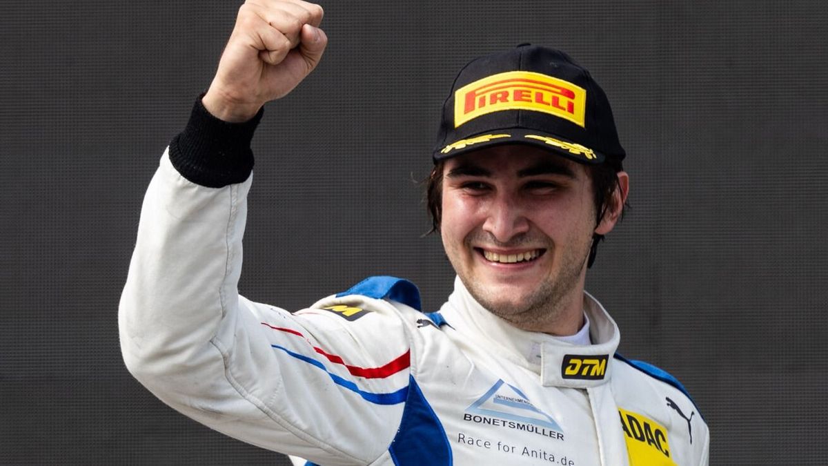 Jubel über Platz zwei: Trotz Disqualifikation überrascht Ben Dörr 2025 die DTM