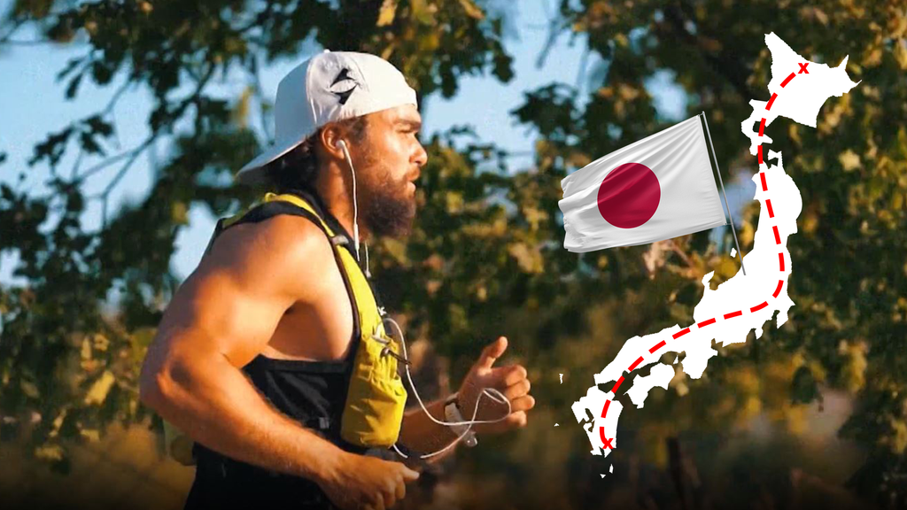 Fast zwei Marathons am Tag! "Cyborg" Arda Saatçi rennt durch Japan