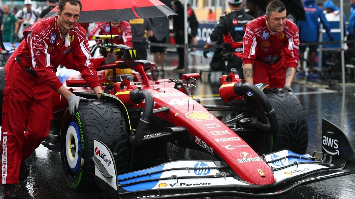 Lewis Hamilton zeigte im Regen eine starke Leistung, im Trockenen weniger