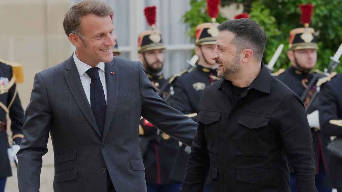 Ukrainischer Präsident Selenskyj in Paris
