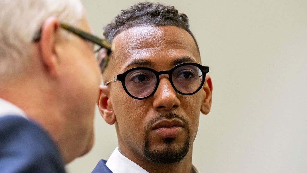 Jérôme Boateng vor dem Landgericht München.