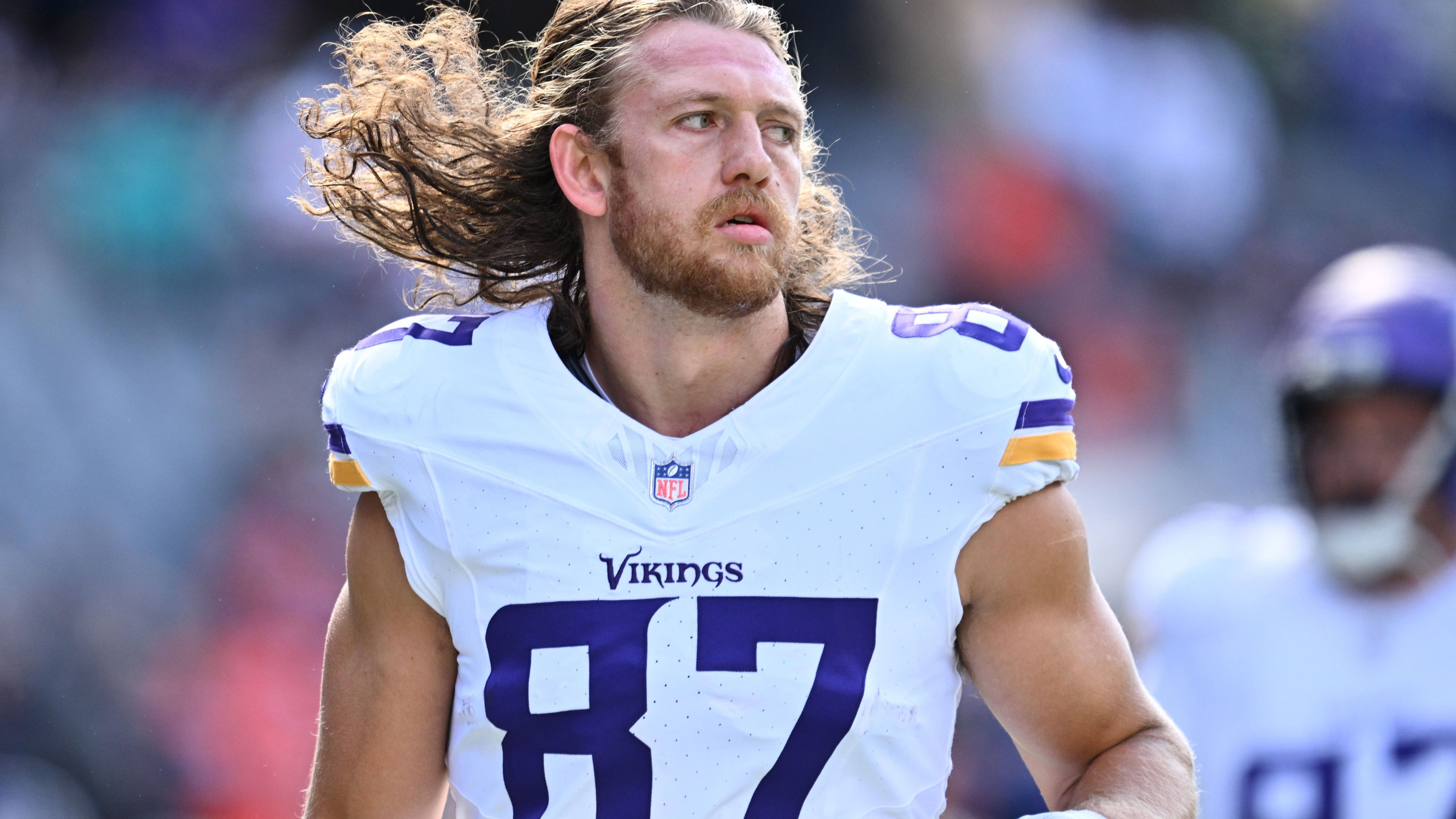 <strong>T.J. Hockenson (Tight End)</strong><br>Aktuell der Top-Passempfänger der Vikings. Tight End Hockenson steht nach Woche 15 bei 902 Receiving-Yards. 98 weitere in drei Saisonspielen (zweimal gegen die Lions und einmal gegen die Packers) sollten eigentlich nur Formsache sein.