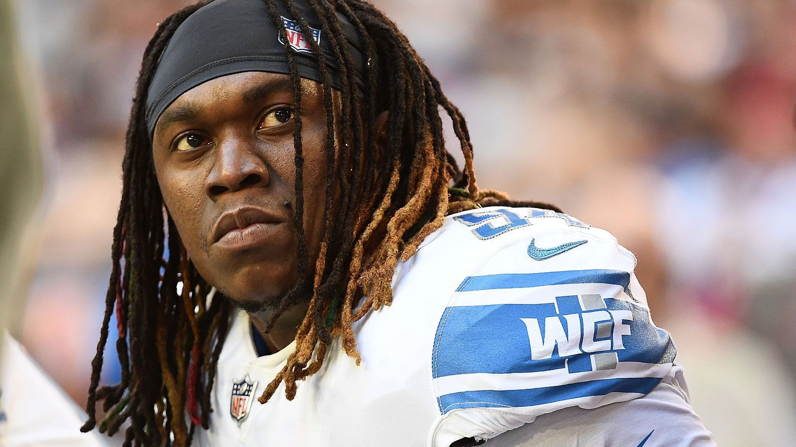 
                <strong>Ezekiel Ansah</strong><br>
                Position: Defensive EndGeburtstag: 29. Mai 1989NFL seit: 2013 (5. Draft-Pick)Bisheriger Klub: Detroit LionsGehalt 2018: 17,1 Mio. Dollar (über Franchise Tag)Vor seinem Saisonaus wegen einer Schulterverletzung gelangen Ansah in sieben Einsätzen vier Sacks und elf Tackles. Seine häufigen Blessuren stehen ihm in der Karriere schon seit einiger Zeit im Weg.
              