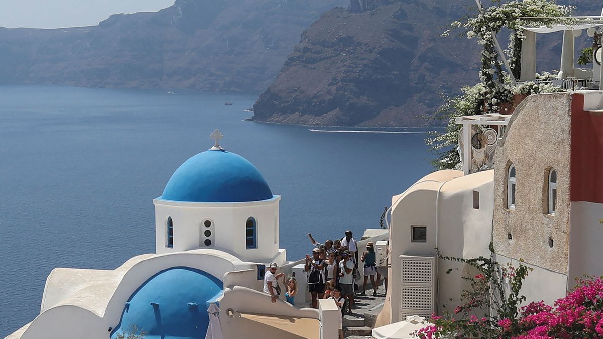 Neue Forschungsergebnisse zeigen, dass der Super-Vulkan auf Santorin auch in Ruhezeiten explodieren konnte.