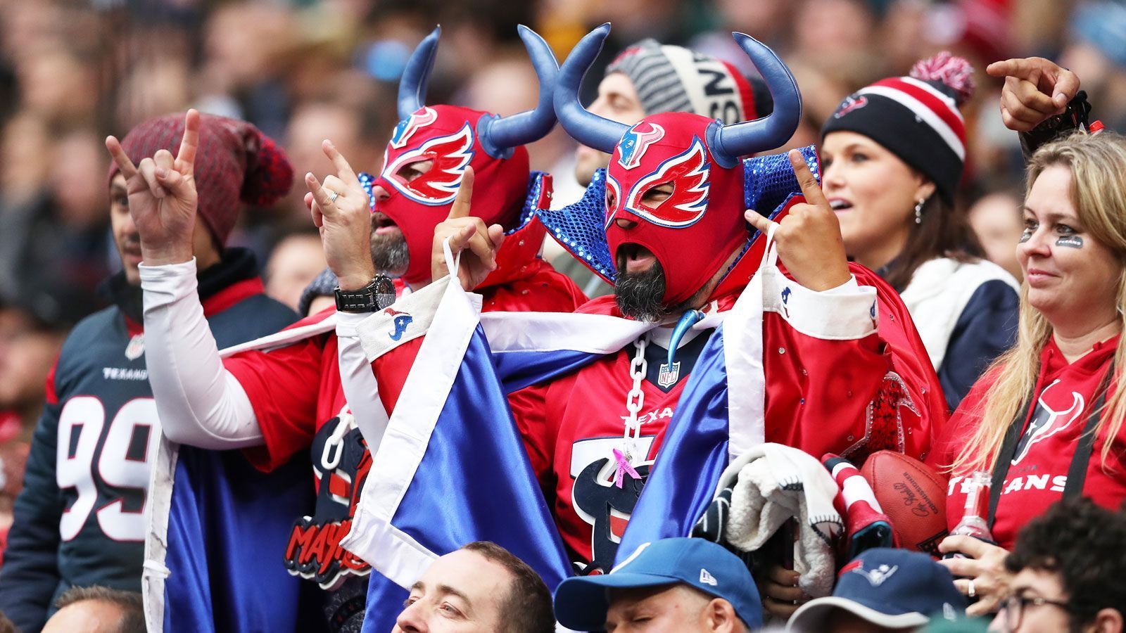 
                <strong>10. Platz: Houston Texans</strong><br>
                Stadion: NRG Stadium (Kapazität: 71.500) -Fan-Kosten: 588,64 US-Dollar
              