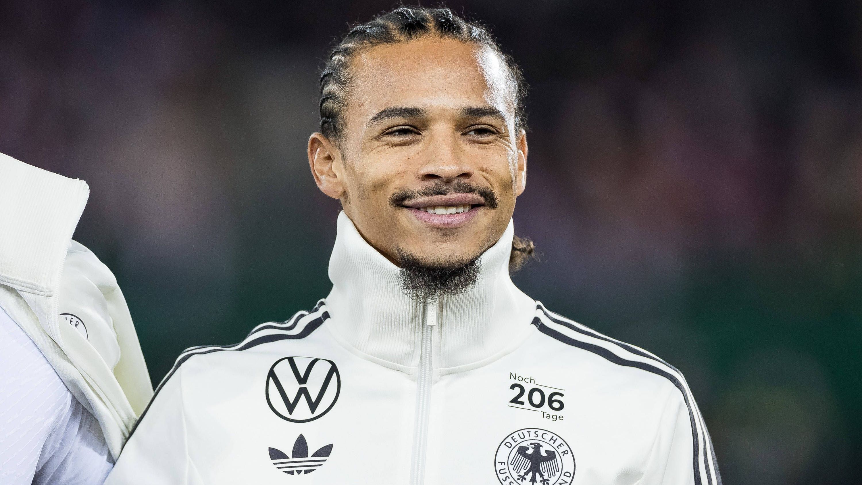 <strong>Leroy Sane</strong><br>Position: Angriff<br>Verein: FC Bayern München<br>Länderspiele: 60