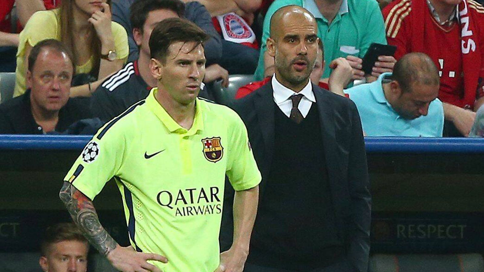 
                <strong>Mischt sich noch ein englischer Top-Klub ein?</strong><br>
                Eine Reunion von Lionel Messi und Guardiola - viel romantischer geht's nicht, außer der Katalane wäre noch immer Trainer des FC Barcelona. Mittlerweile ist Guardiola bekanntlich für die Geschicke bei Manchester City verantwortlich, ein großer Fan des Argentiniers ist er aber nach wie vor. Finanziell könnte der Champions-League-Finalist einen Transfer wohl stemmen, fraglich ist jedoch, ob einer der Verantwortlichen überhaupt Bedarf sieht. Schließlich gehört der ManCity-Kader zu den besten in Europa. Darüber hinaus gab es diesbezüglich auch noch keinerlei Gerüchte, ein Wechsel nach England dürfte also eher unwahrscheinlich sein.
              