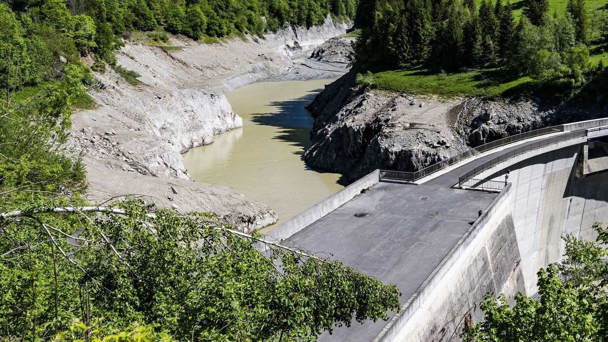 Nach Gletscherabbruch im Wallis