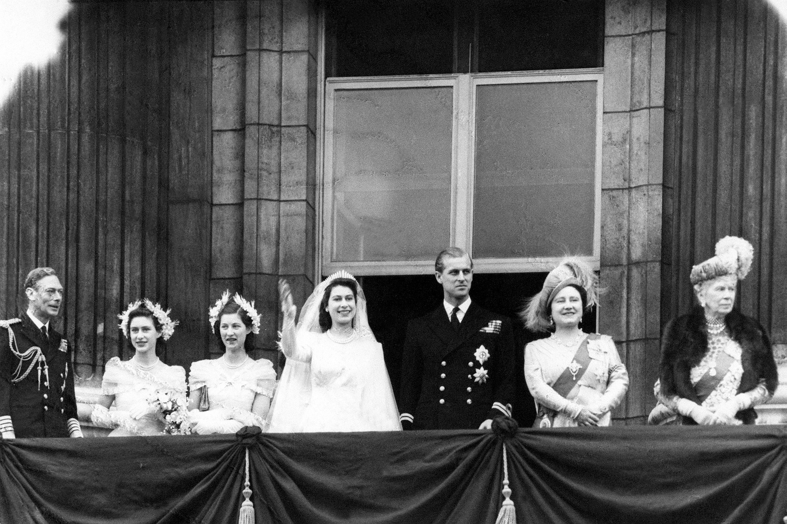 Der 20.11.1947: Der Hochzeitstag der späteren Queen Elizabeth und ihres Mannes Prinz Philip.