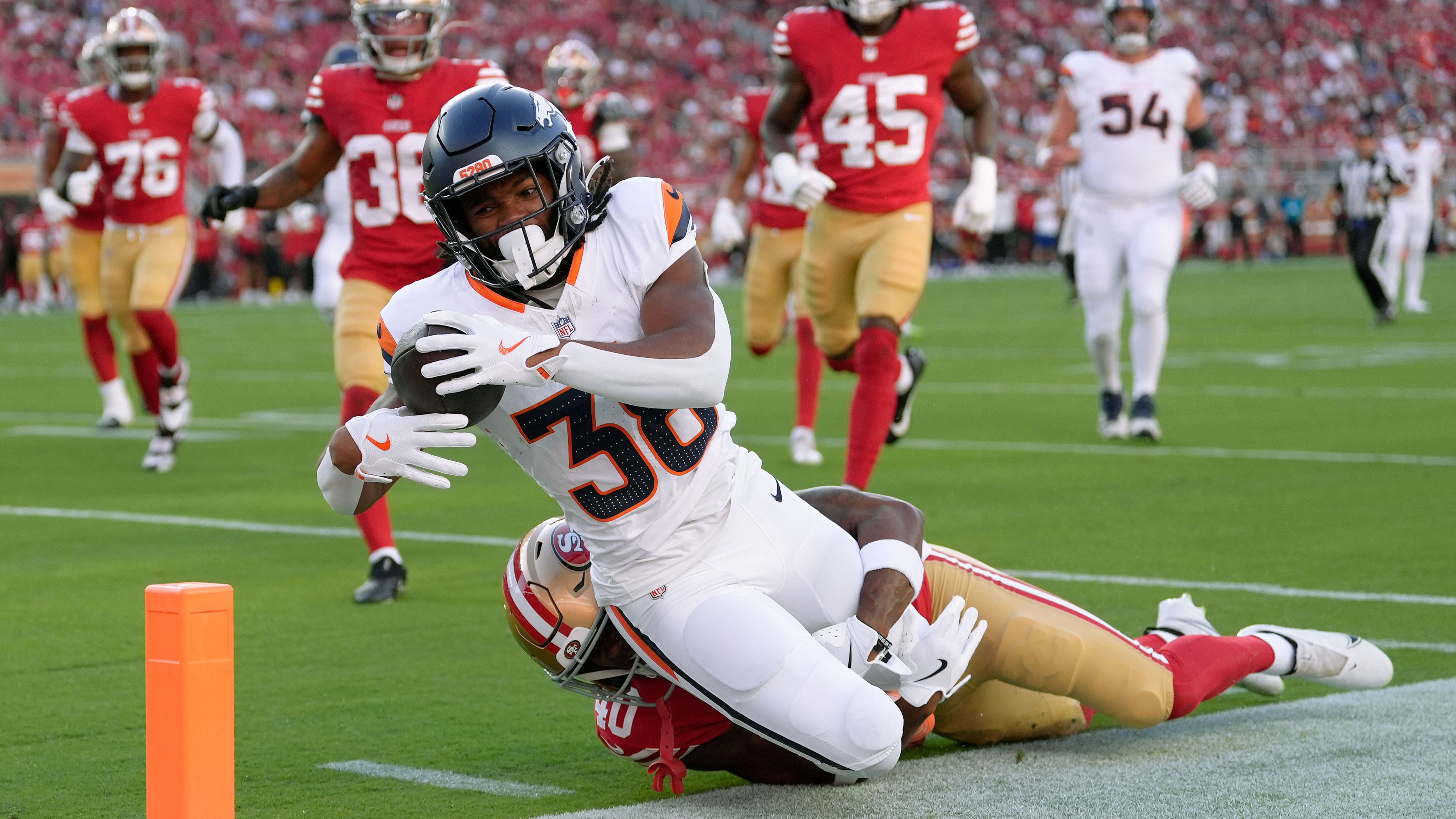 <strong>Platz 11 (geteilt): Denver Broncos</strong><br>Quote: +2.500 (bei einem Einsatz von 100 US-Dollar gewinnt man 2.500 US-Dollar)