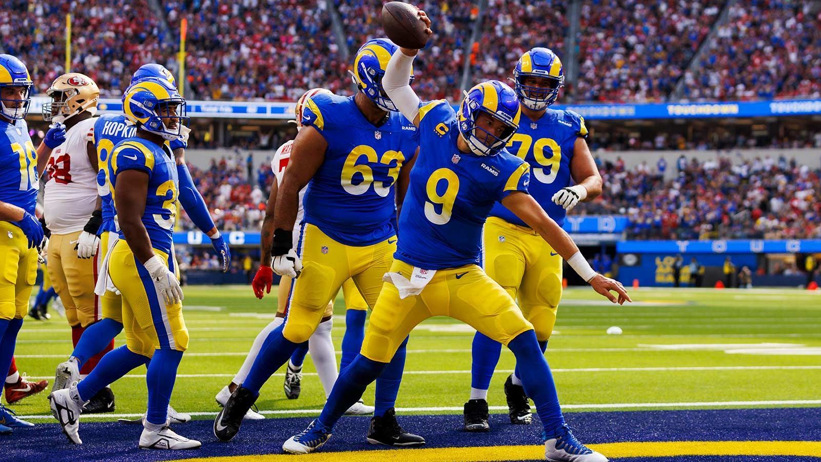 
                <strong>13. (geteilt) Los Angeles Rams – Matthew Stafford</strong><br>
                &#x2022; Gedraftet: 2009<br>&#x2022; Im Team seit: 2021<br>&#x2022; Starter seit: Woche 1, 2021<br>
              