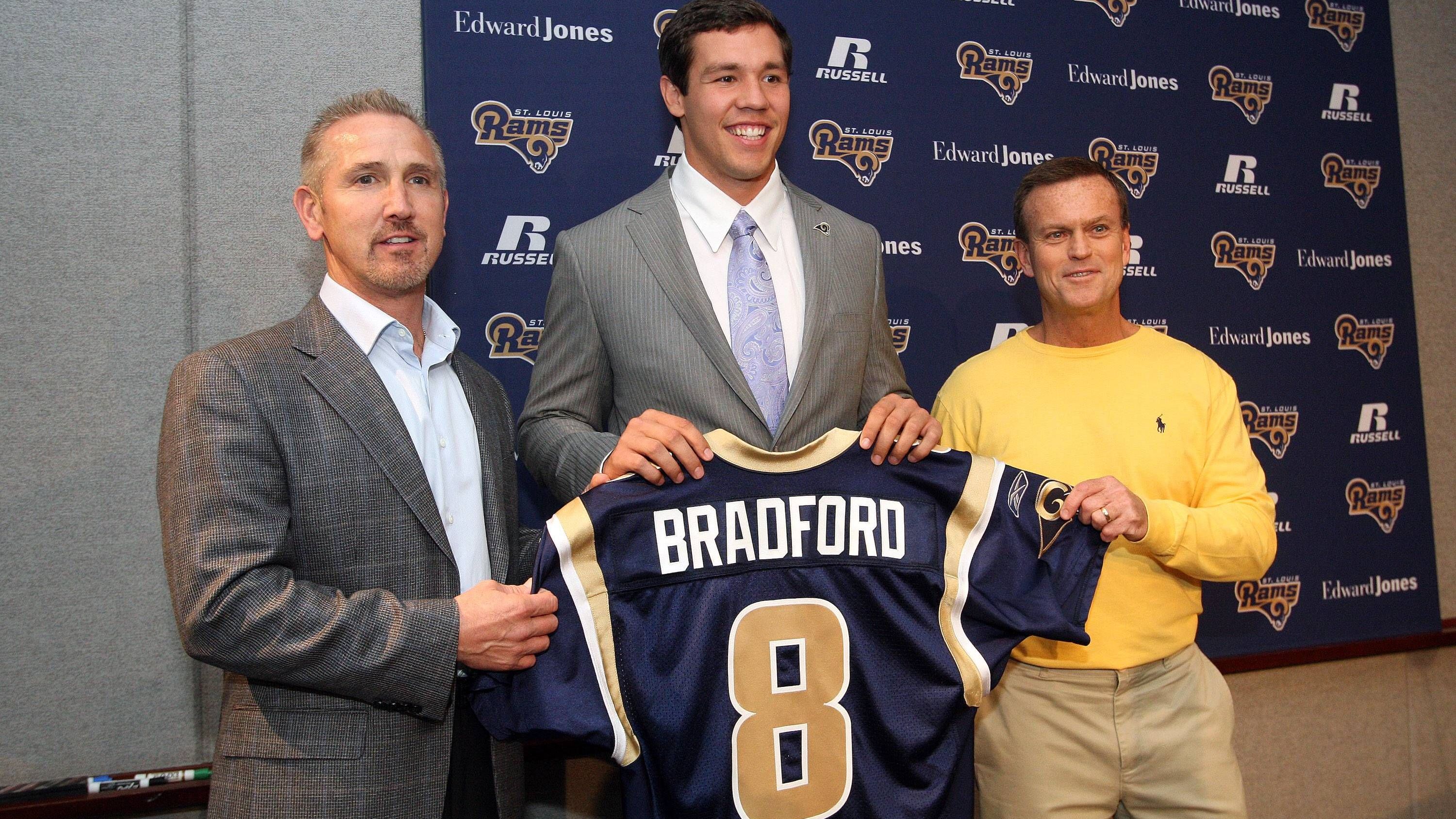 <strong>21. Sam Bradford, QB (2010, St. Louis Rams)</strong><br>Offensive Rookie of the Year, konnte aber aufgrund von Verletzungen nicht sein volles Potenzial entfalten.