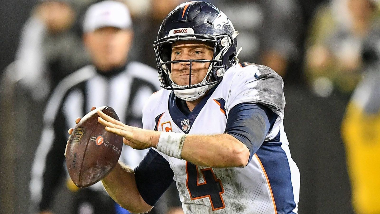 <strong>Case Keenum (6-10)</strong><br>
                Keenum verbrachte die Saison 2018 bei den Broncos, nachdem er zuvor eine starke Spielzeit in Diensten der Minnesota Vikings hingelegt hatte. Bei den Broncos konnte er nicht daran anknüpfen. Heute ist er Backup bei den Houston Texans, bei denen Keenum seine Karriere 2012 begann. Der Routinier stand schon bei sieben NFL-Teams unter Vertrag.