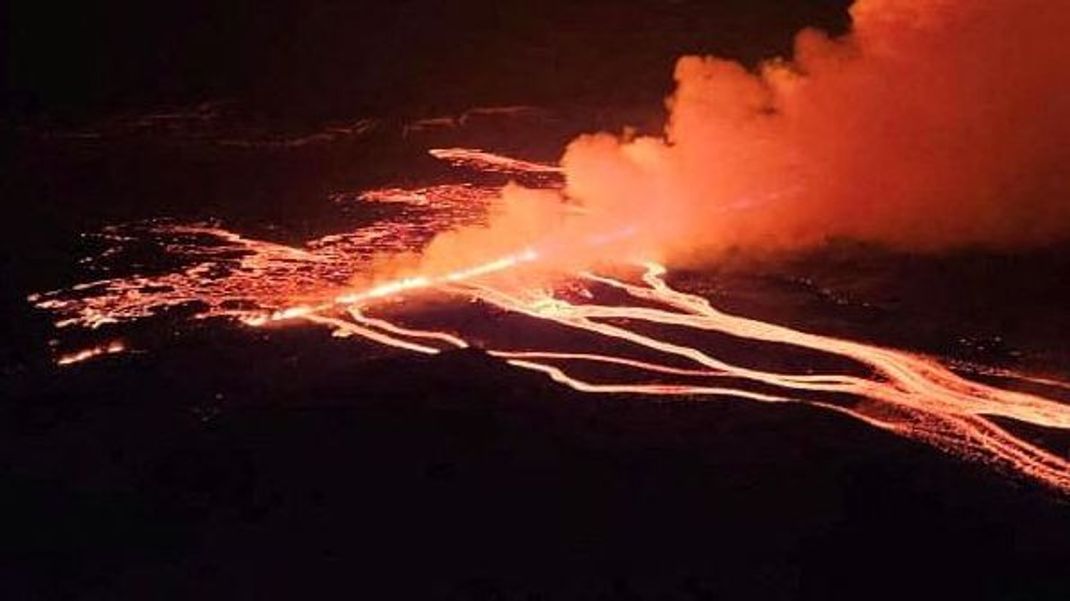Der Vulkan bei Grindavík auf Island ist erneut ausgebrochen. Es ist die vierte und bisher stärkste und am längsten andauernde Eruption.