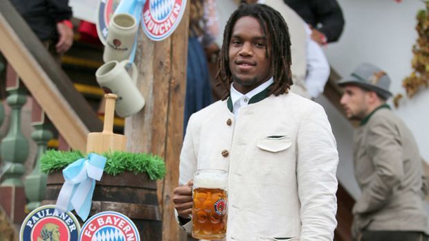 
                <strong>Renato Sanches</strong><br>
                Ebenfalls solo erlebte Neuzugang Renato Sanches sein erstes Oktoberfest als Bayern-Profi.
              