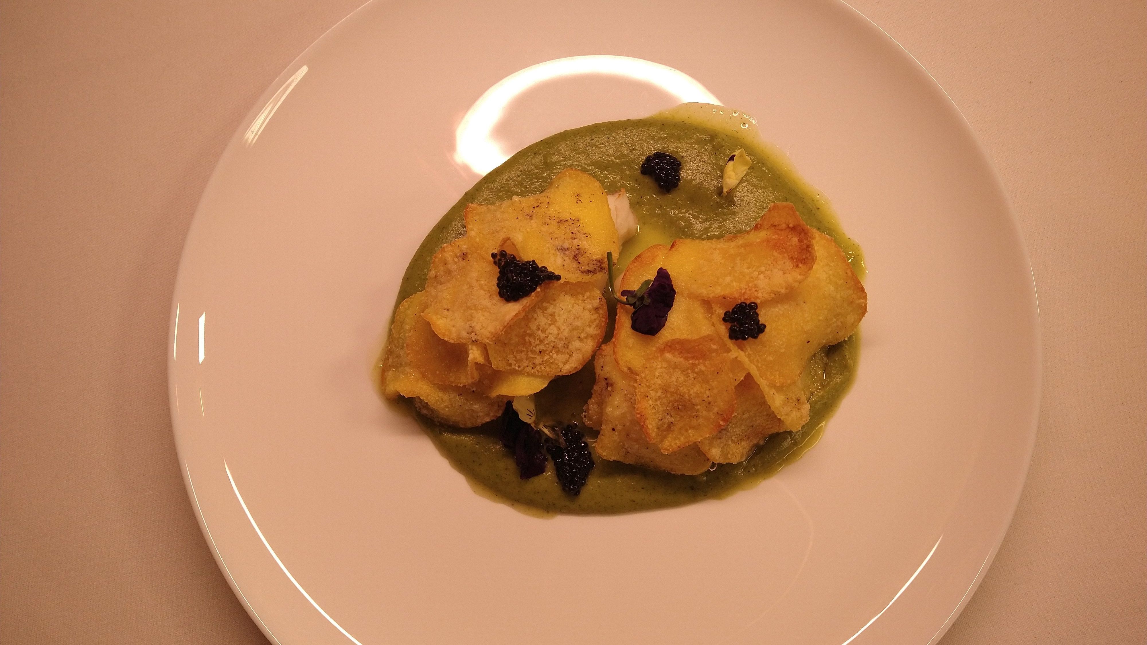 Schnelle Fischpfanne mit Dillsauce