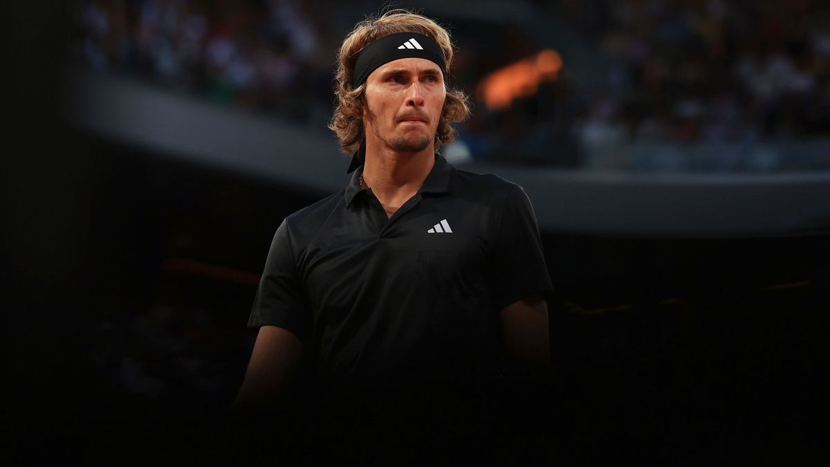 Alexander Zverev bei den French Open