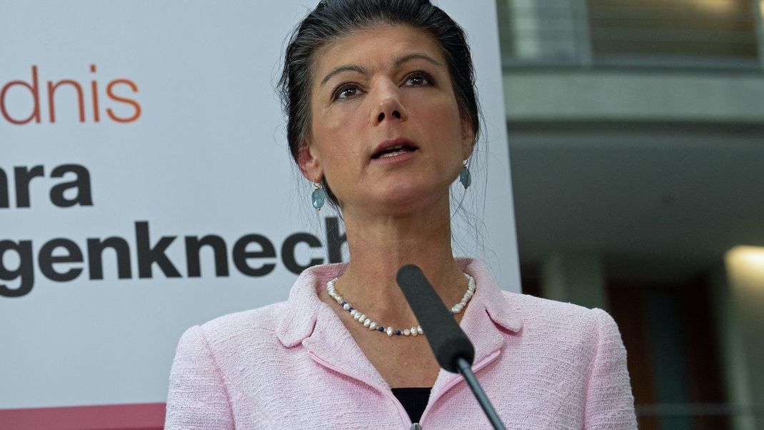 Sahra Wagenknecht hat nach einer BSW-Anfrage die Migrationspolitik kritisiert. (Archivbild)