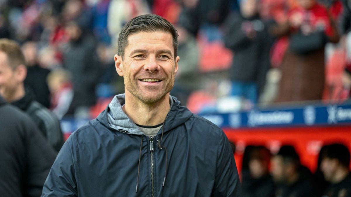 Leverkusens Trainer Xabi Alonso