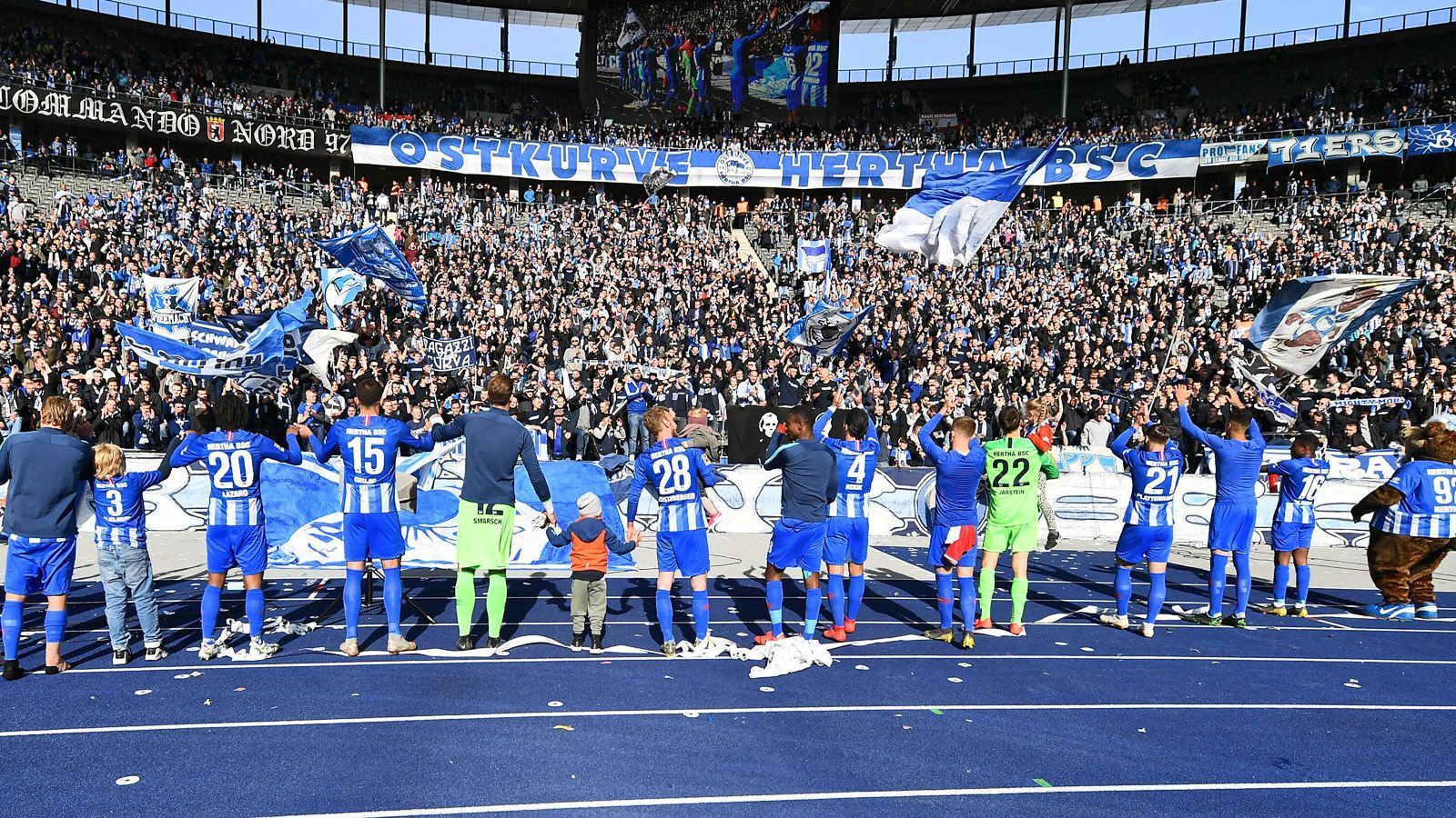 
                <strong>Platz 14: Hertha BSC</strong><br>
                Hertha BSC spielte in der Saison 2018/2019 an sechs von 34 Spieltagen in einem ausverkauften Stadion.
              