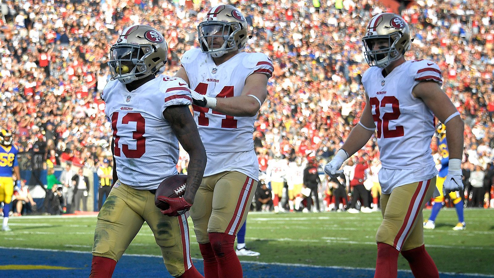 
                <strong>San Francisco 49ers - 8</strong><br>
                San Francisco 49ers - 8 Playoff-Teilnahmen in Serie (1983-90)
              