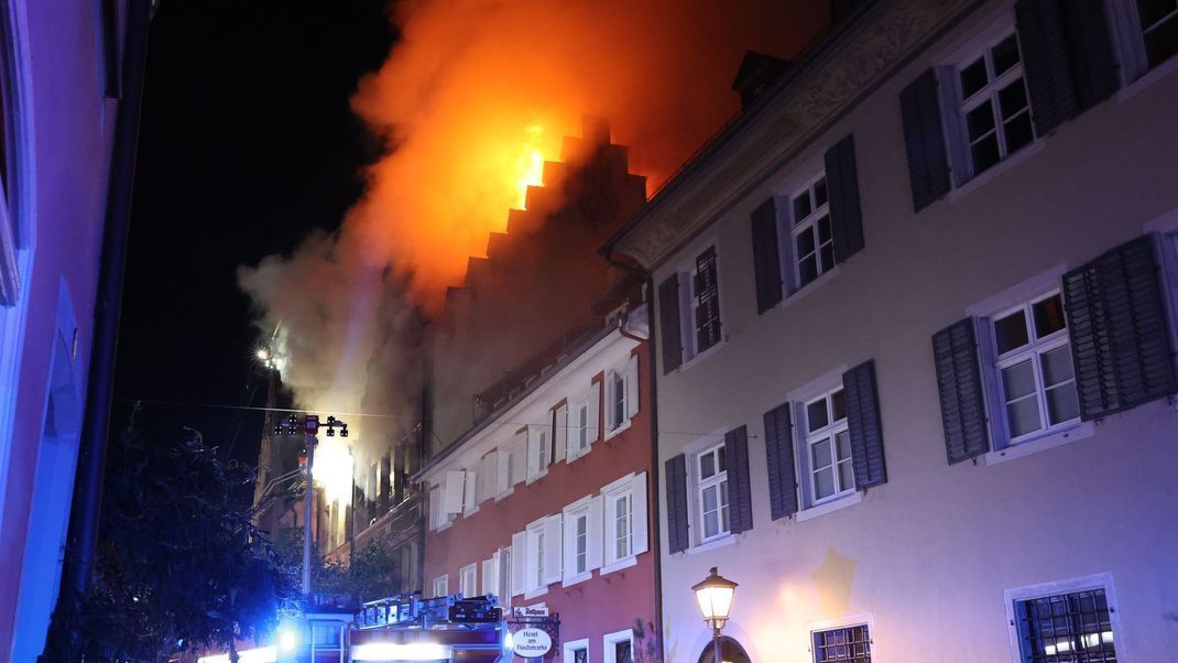 Der Brand wurde am Donnerstag gegen ein Uhr gemeldet.