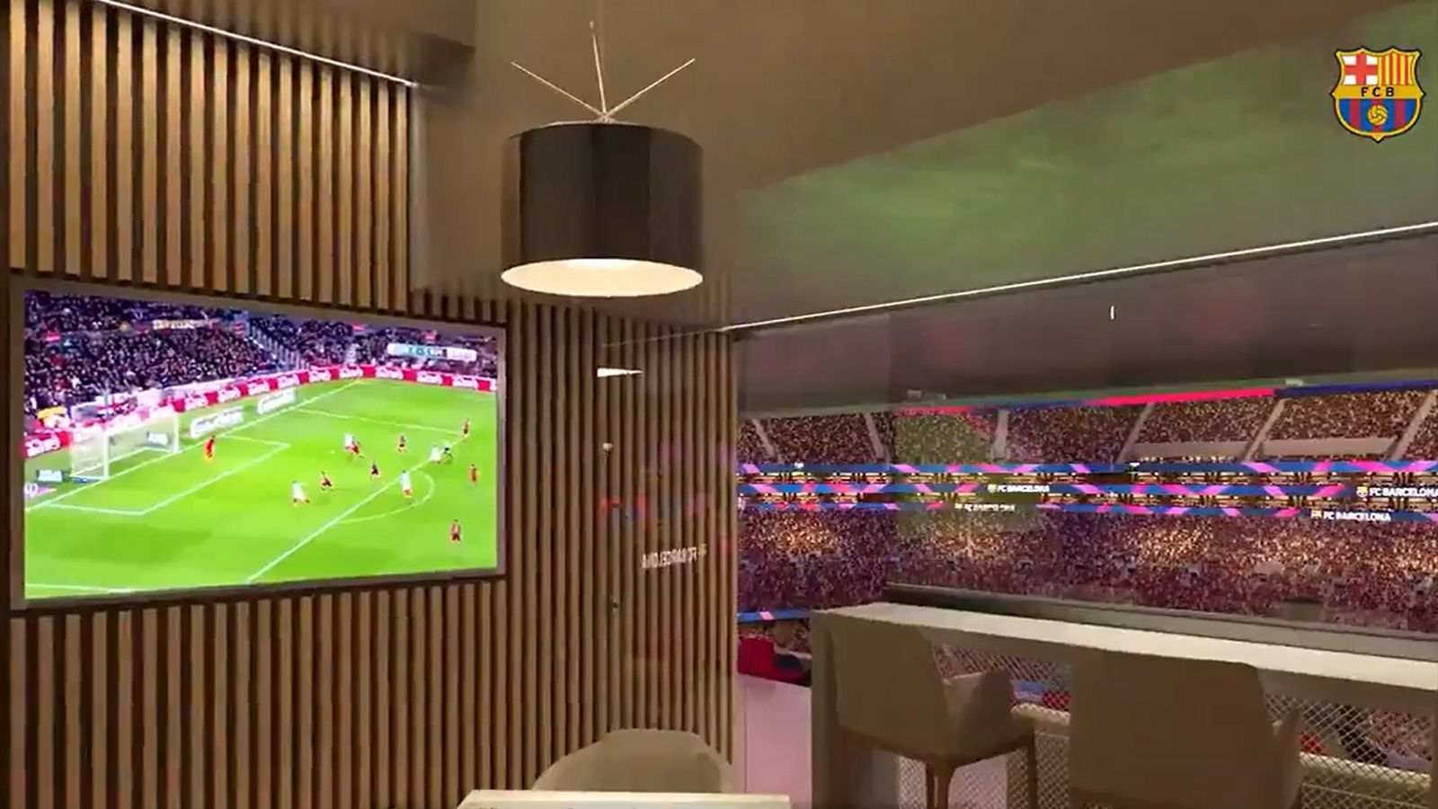 
                <strong>Auch um die VIPs wird sich gekümmert</strong><br>
                Neben einem besseren Zugang zum Stadion, größeren Sitzen und einer kompletten Überdachung selbiger wird das neue Camp Nou auch einen neuen, schnieken VIP-Bereich beinhalten.
              