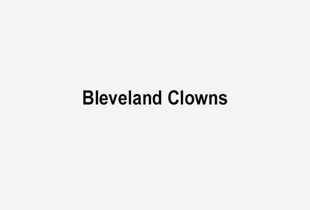 
                <strong>Bleveland Clowns</strong><br>
                
              