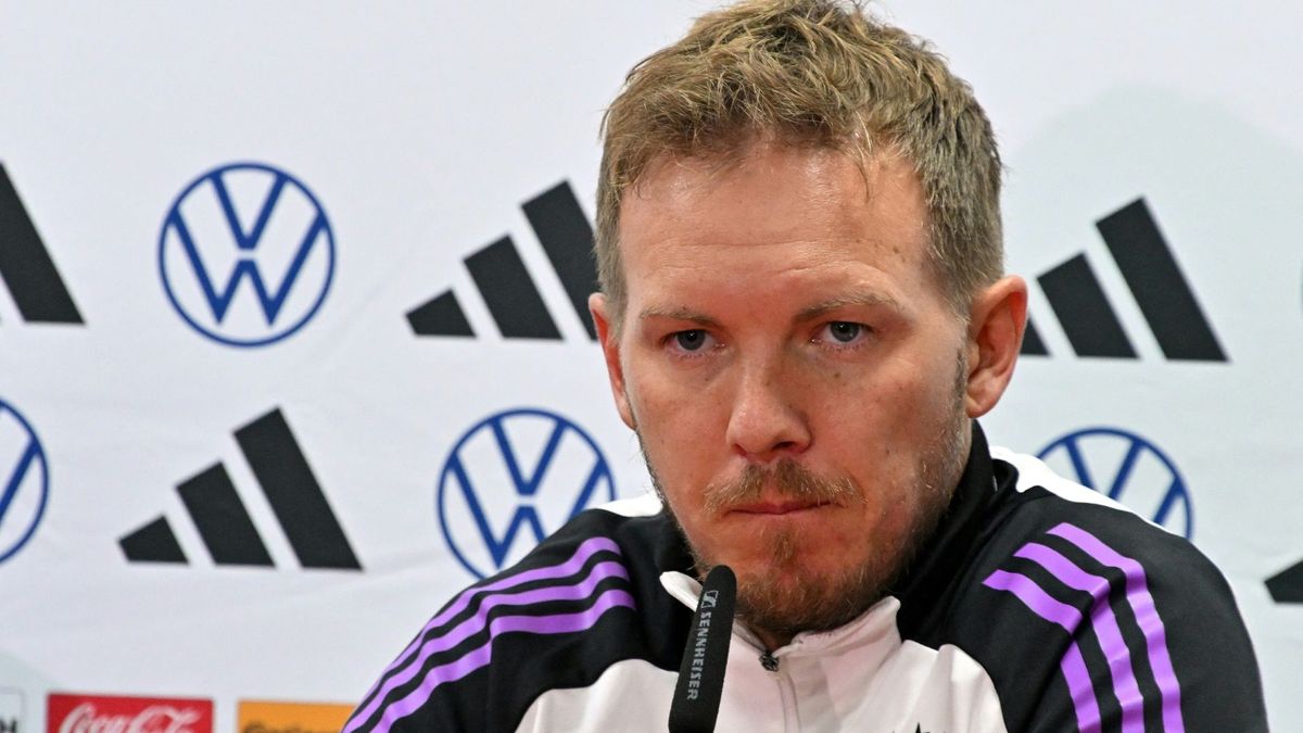 Bundestrainer Julian Nagelsmann in Bosnien