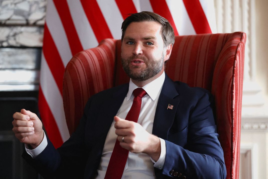 Laut Donald Trump macht JD Vance als US-Vizepräsident einen guten Job.