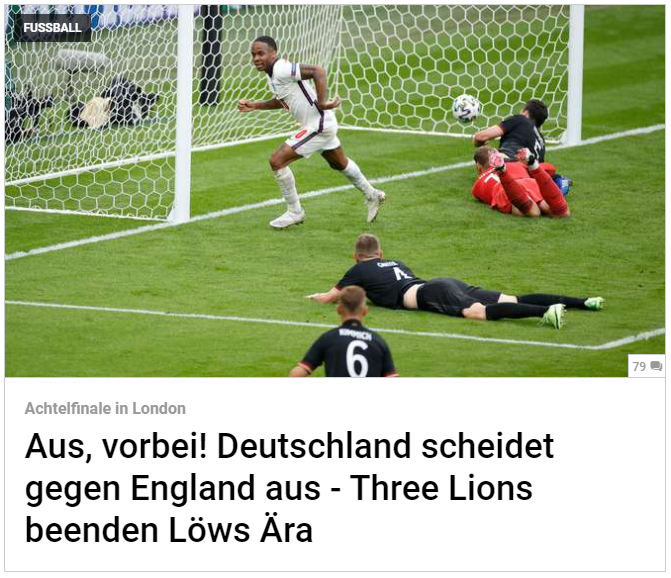 
                <strong>"Aus, vorbei!"</strong><br>
                Mit der Achtelfinal-Niederlage ist die lange Ära von Joachim Löw beendet. Nach 15 Jahren räumt der DFB-Coach seinen Trainerstuhl in der Nationalmannschaft. Hier könnt ihr noch einmal auf seine wichtigsten Momente mit dem DFB-Team zurückschauen. 
              