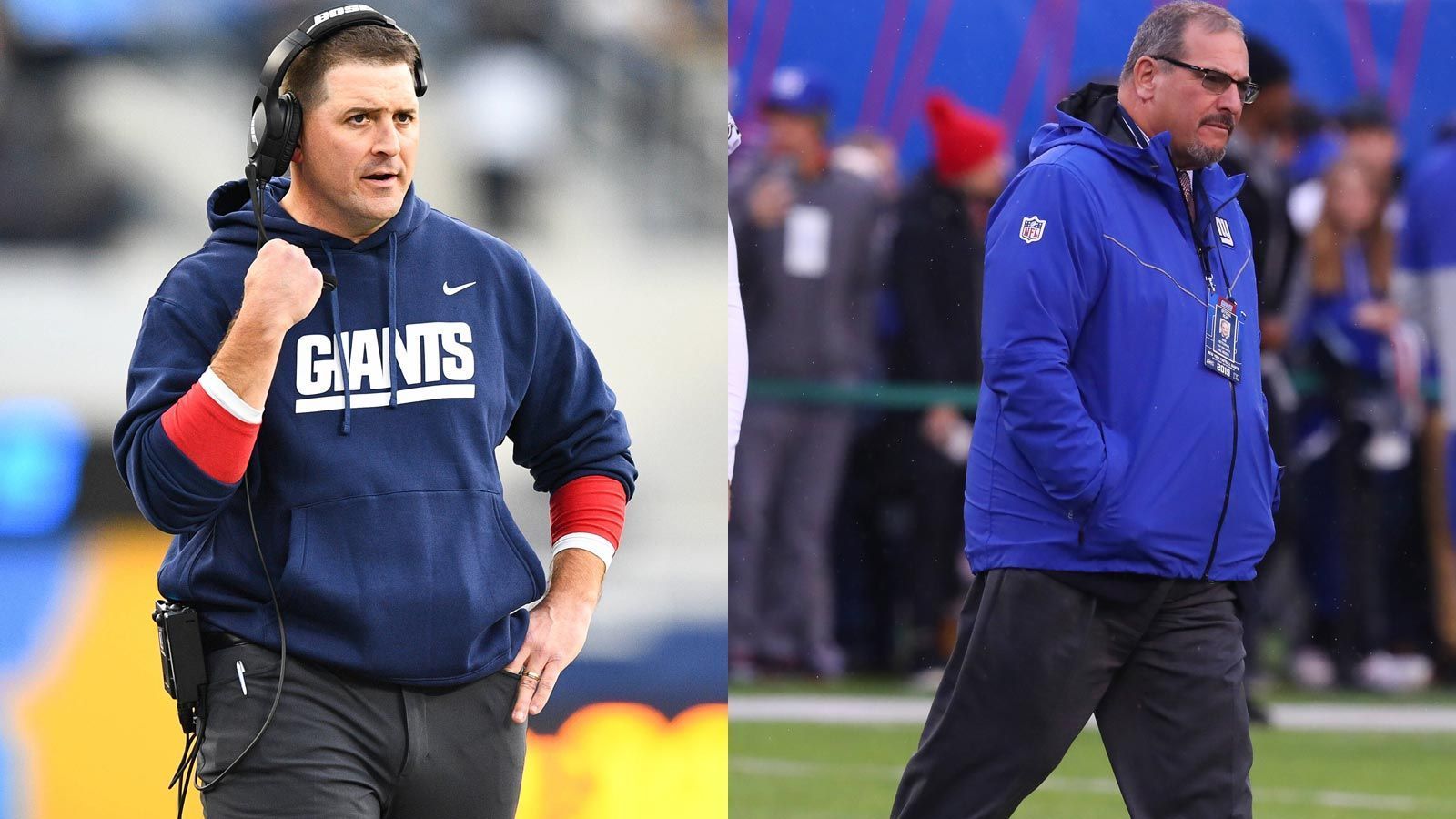 
                <strong>New York Giants: Head Coach Joe Judge und General Manager Dave Gettleman</strong><br>
                Die letzten Spiele der Saison haben den Ausschlag gegeben. Joe Judge ist nicht mehr Head Coach der New York Giants. Nach zwei Jahren, einer Bilanz von 10-13 und mehreren fragwürdigen Entscheidungen muss der 40-Jährige New York verlassen. Gleiches gilt für General Manager Dave Gettleman. Die Giants bestätigten über Twitter, dass sich der 70-Jährige in den Ruhestand begibt. "Es war ein Privileg den Giants als General Manager zu dienen", so Gettleman. Dieser war 2018 zu den "G-Men" gekommen, konnte die schlechten Ergebnisse der letzten Jahre aber ebenfalls nicht verhindern.
              