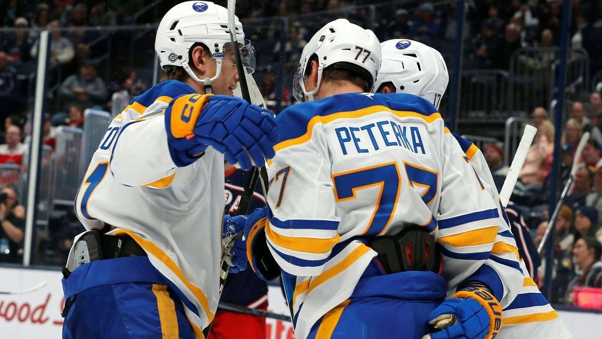 Peterka trifft doppelt für die Sabres