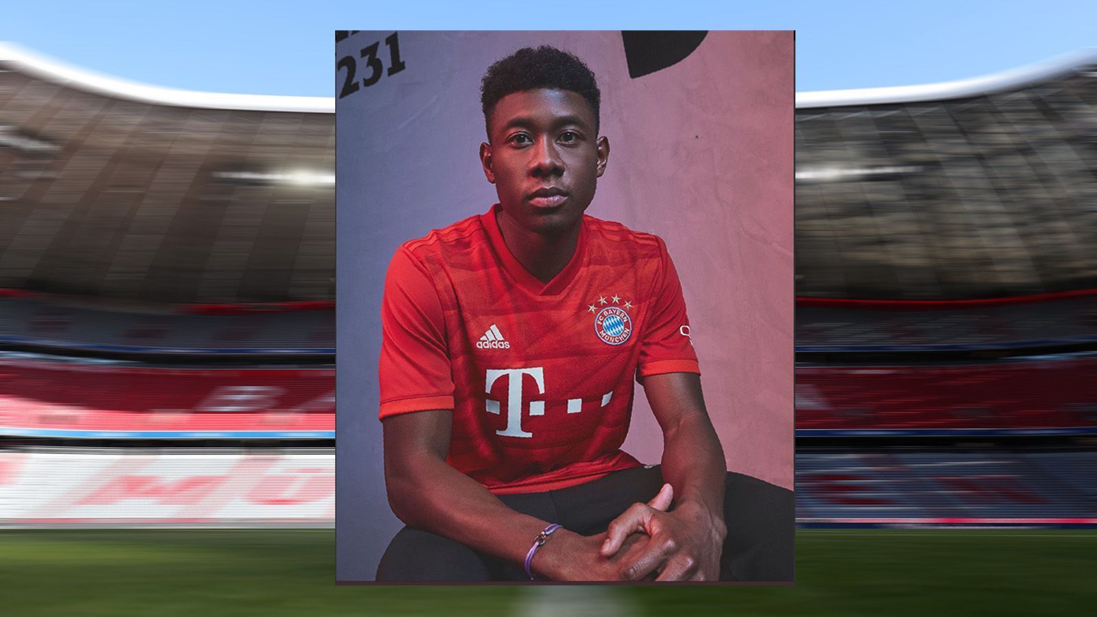 
                <strong>FC Bayern München </strong><br>
                Neu auf dem "Dahoam"-Trikot von David Alaba und Co. sind die Rautenmuster auf der Vorderseite, die optisch an das Design der Allianz Arena erinnern. Ausrüster Adidas und Hauptsponsor Telekom sind als langfristige Werbepartner wie in den vergangenen Jahren wieder vertreten.  
              