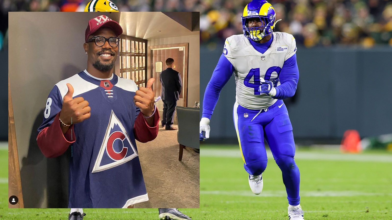 <strong>Von Miller </strong><br>
                Auch Von Miller ist bekennender Fan der Colorado Avalanche. Schließlich hat der NFL-Linebacker in seiner Zeit bei den Broncos lange in Denver gelebt, der Hauptstadt Colorados. Mittlerweile ist Miller bei den Buffalo Bills unter Vertrag.
