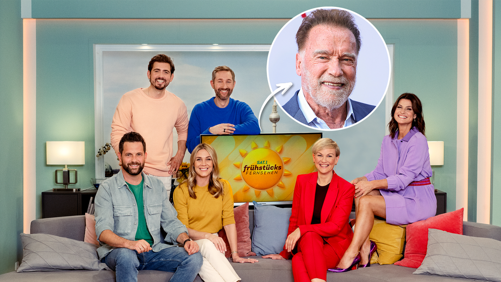 Arnold Schwarzenegger spricht offen im "SAT.1-Frühstücksfernsehen"