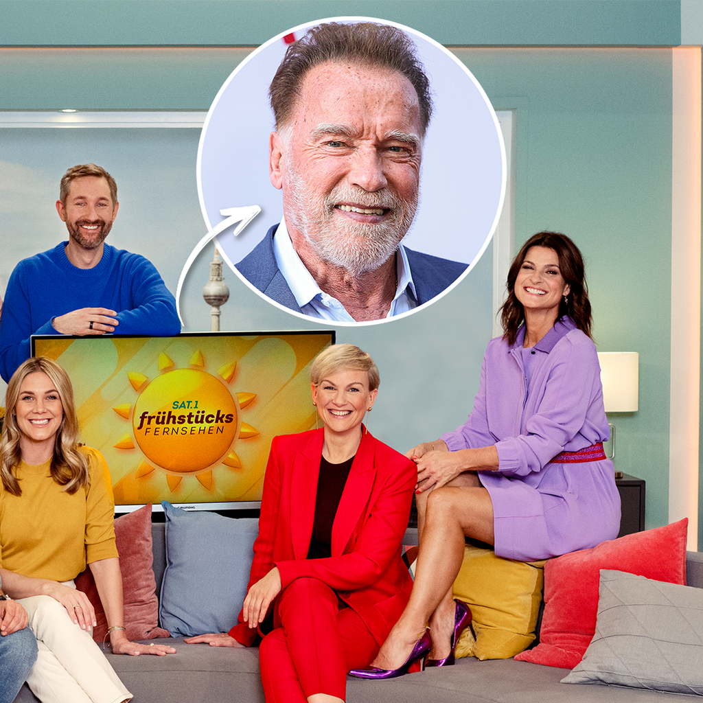 Arnold Schwarzenegger im "SAT.1-Frühstücksfernsehen": "Mein Leben ist ein Wunder!"