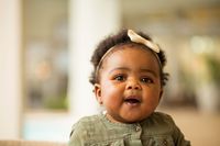 Cute baby girl.